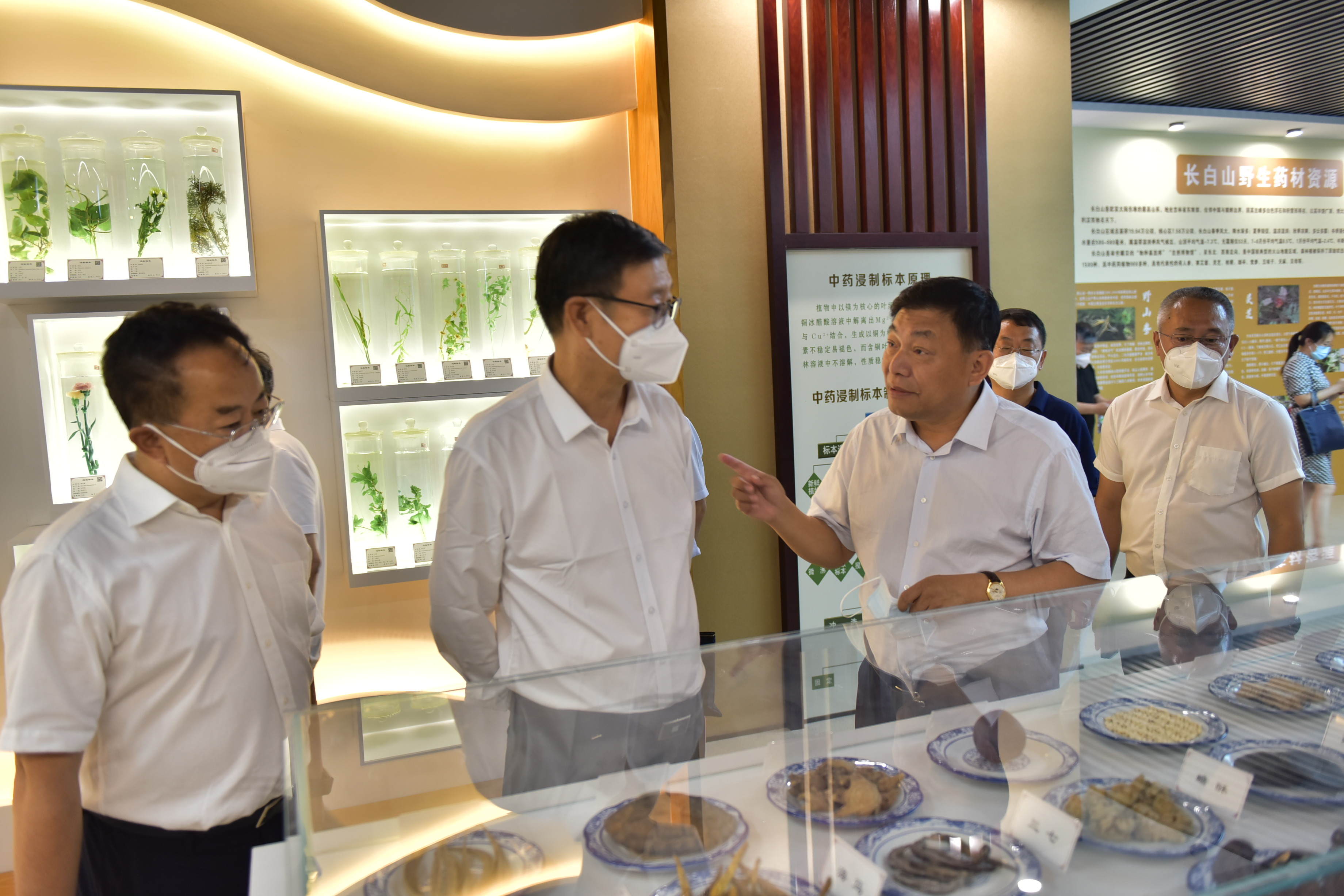吉林省人大常委會(huì)中醫(yī)藥“一法一例”執(zhí)法檢查組來到吉林北藥檢查調(diào)研